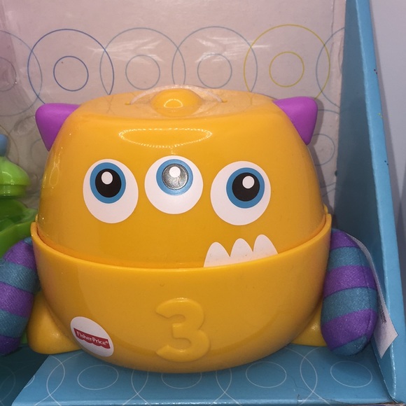 Fisher-Price Stack & Nest Monsters Infant to Toddler Toy - Picture 4 of 11